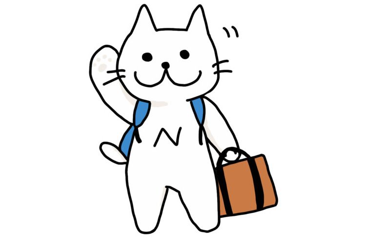 日暮里駅のキャラクター“にゃっぽり”