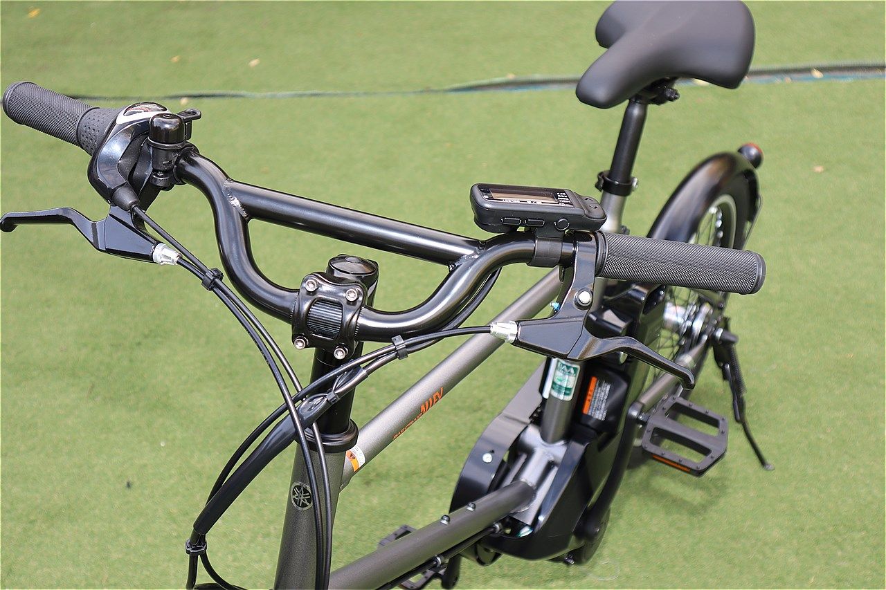 ヤマハの新型電動アシスト自転車「PAS CRAIG ALLEY（パス クレイグ アリー）」(写真：筆者撮影）