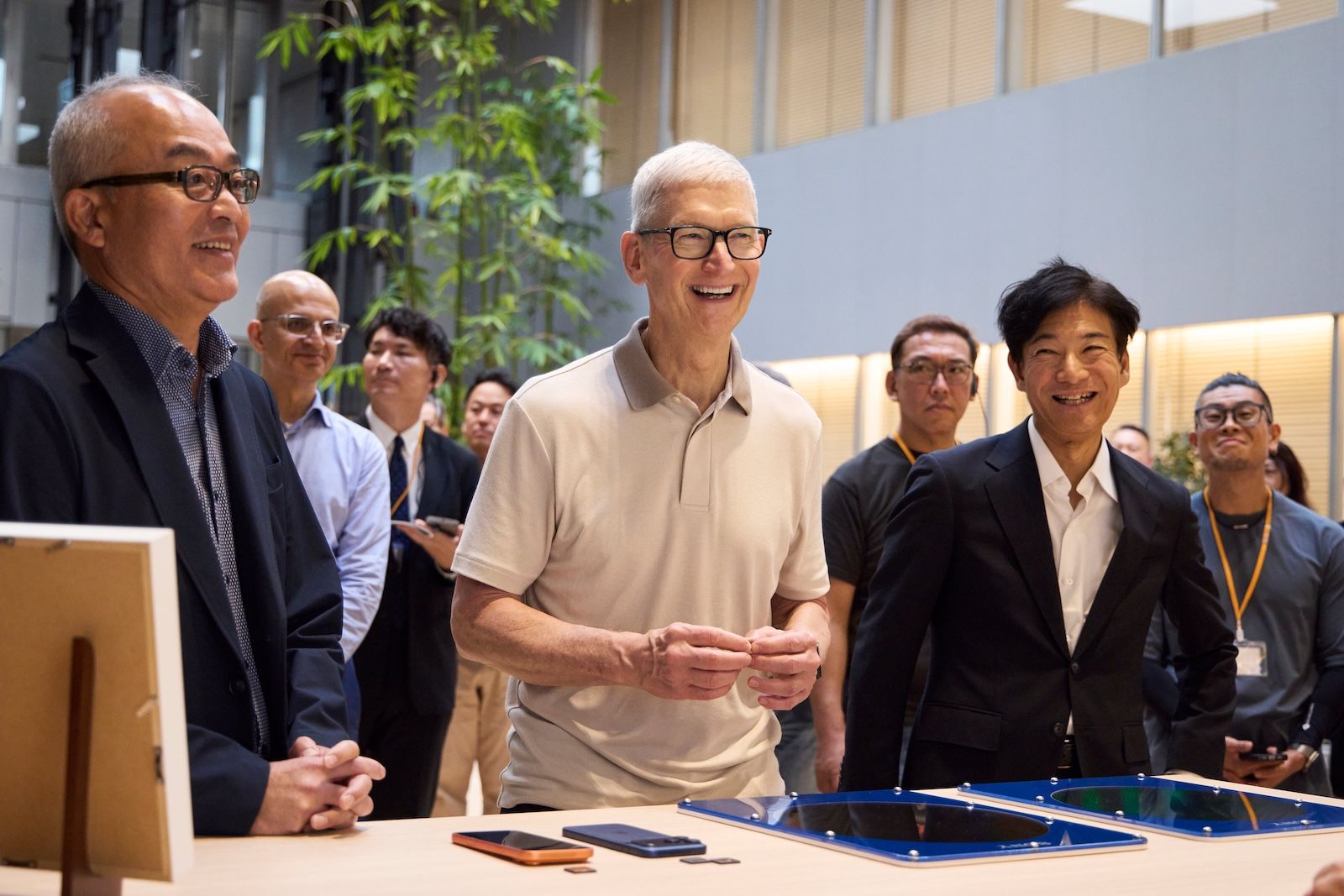 ソニーセミコンダクタソリューションズ（写真：アップル提供）