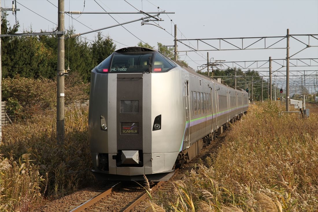 「スーパーホワイトアロー」を引き継いだ「スーパーカムイ」。現在は「カムイ」として運行中だ（撮影：南正時）