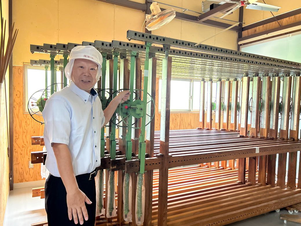 谷口製麺所2代目、谷口勝美さん（筆者撮影）