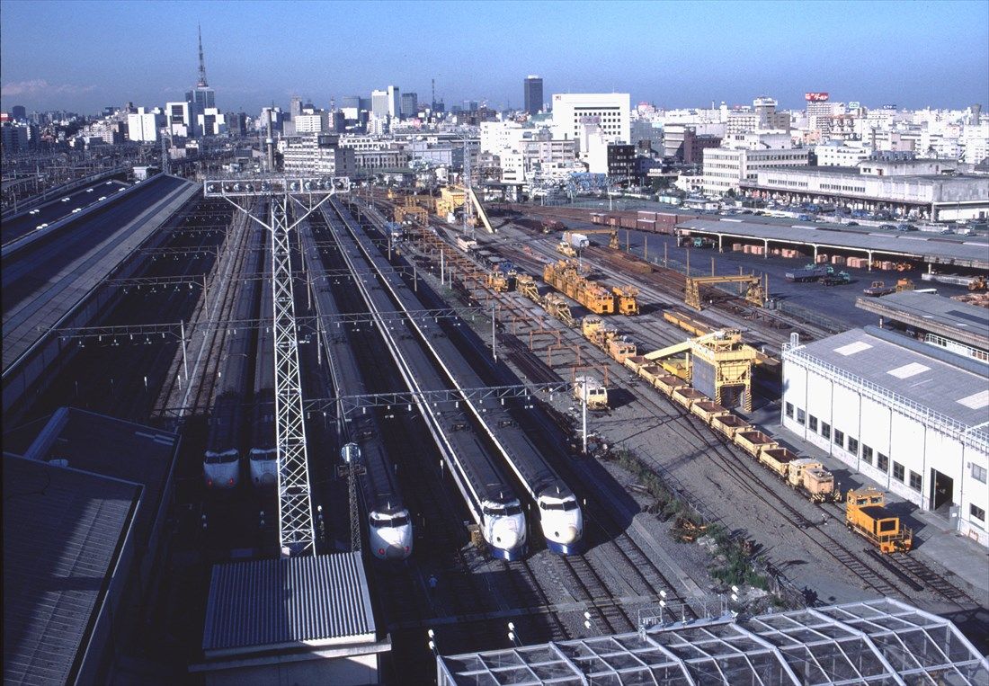 品川の東京第一運転所（撮影：南正時）