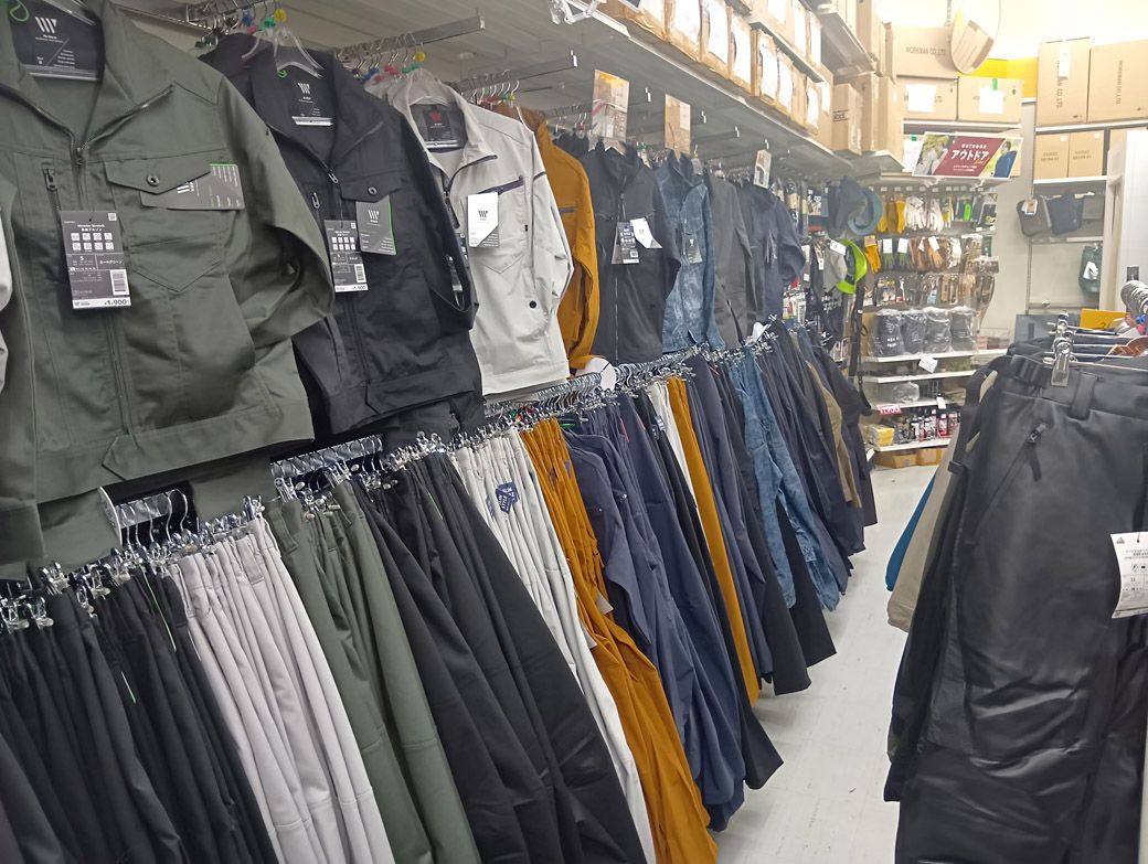 売り場の光景（筆者撮影）