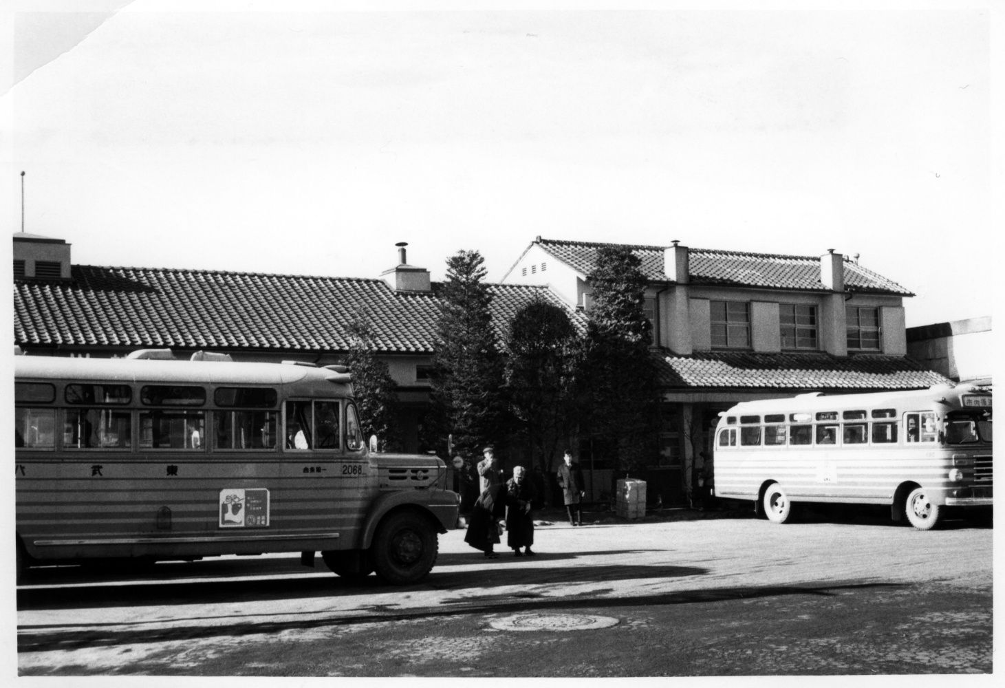 かつての川越駅。1915年に東上鉄道（当時）の駅として開業したのがはじまり。国鉄は1940年に乗り入れた（写真：東武博物館）
