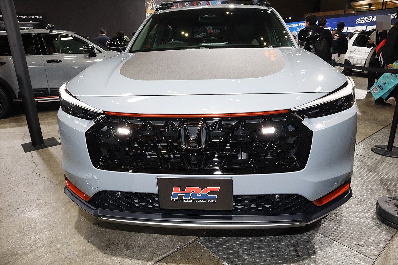 ホンダ「ヴェゼル トレイルスポーツHRCコンセプト」（写真：筆者撮影）