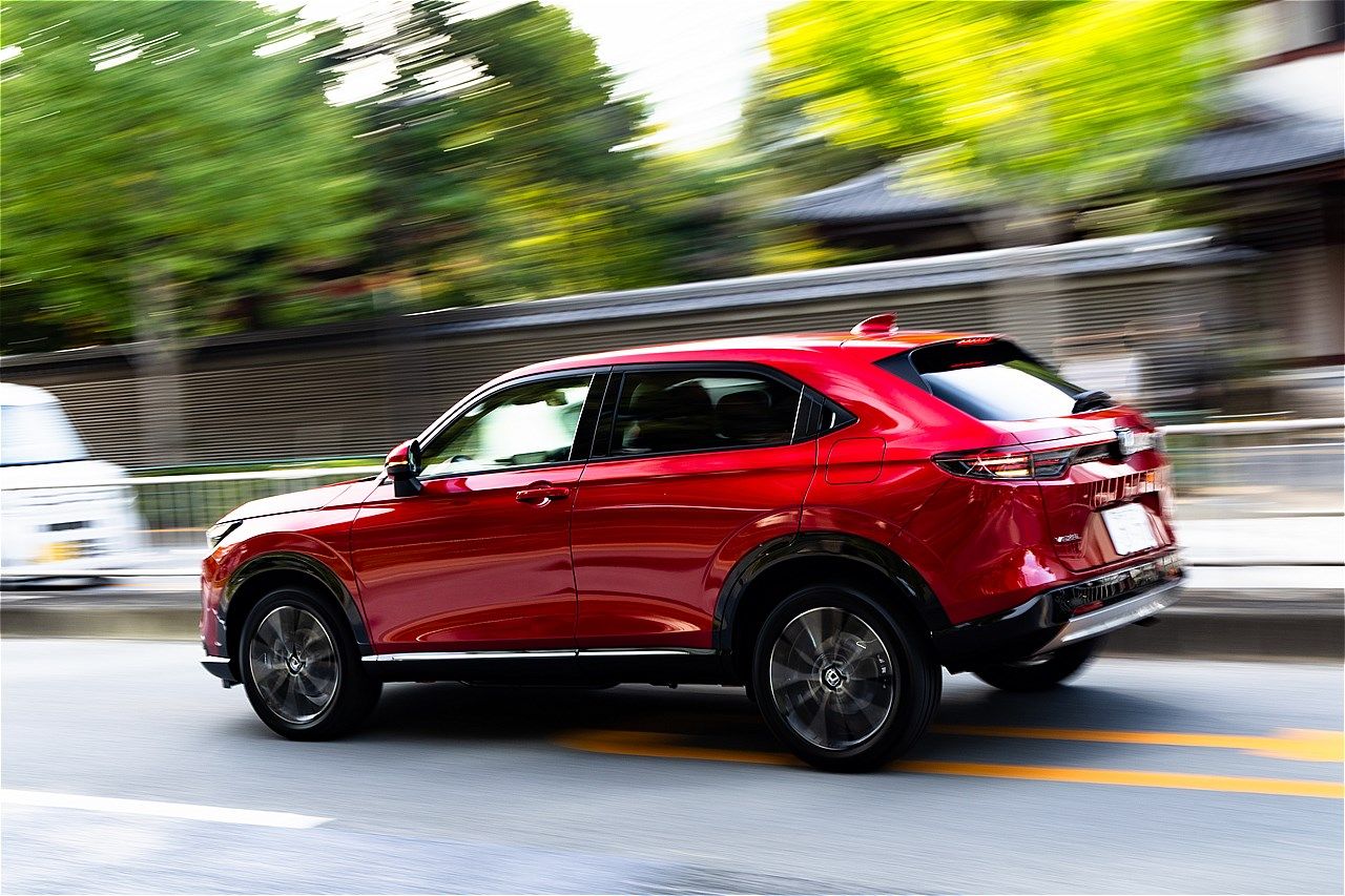 ホンダ「ヴェゼル e:HEV Z」（写真：三木 宏章）