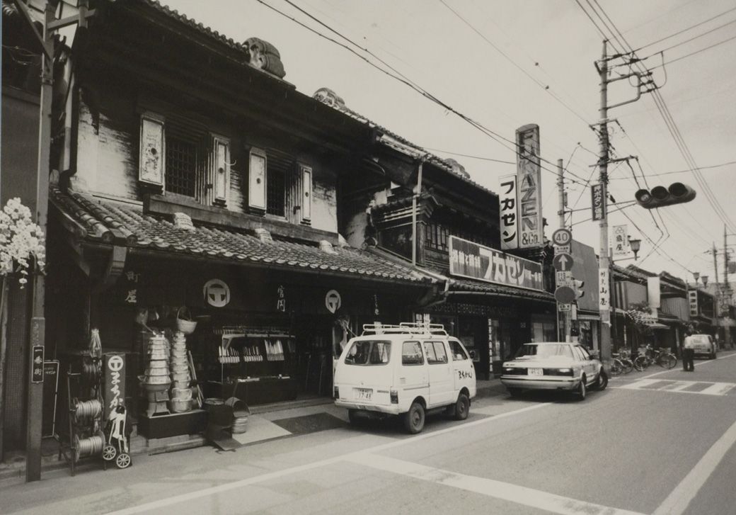 川越市町並(蔵の街)（写真：1988年05月、吉野純治撮影）