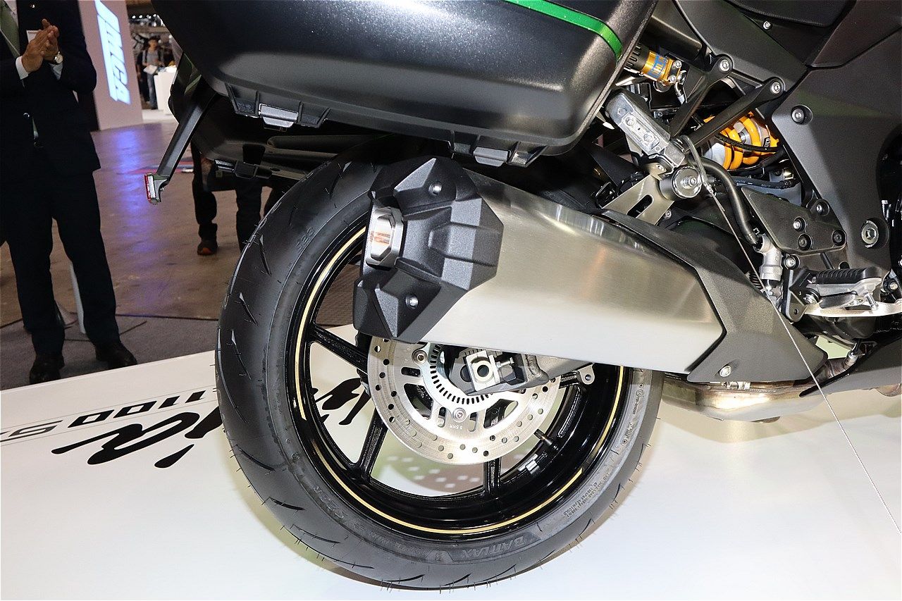 カワサキ「ニンジャ1100SX SE」（筆者撮影）