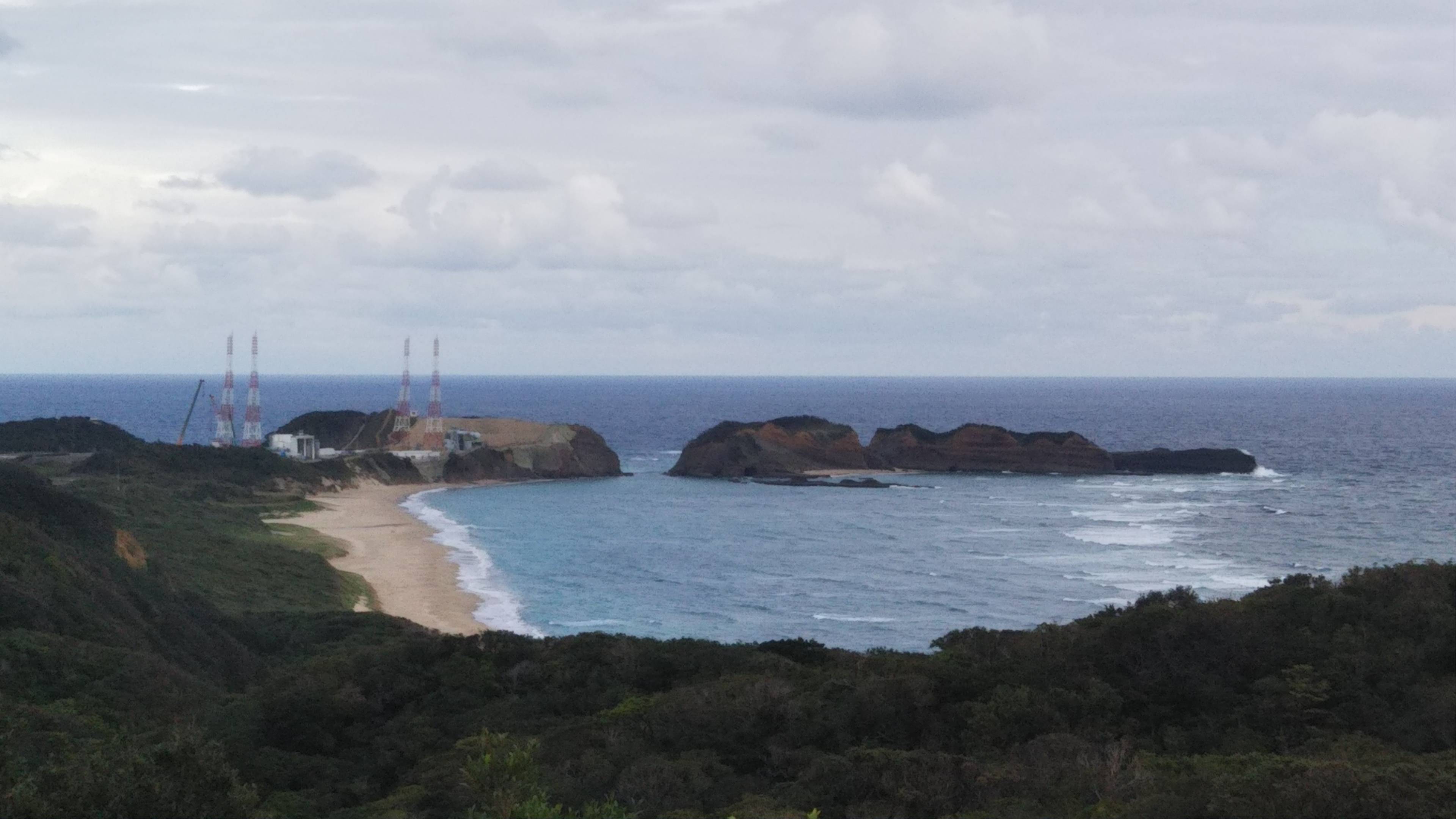 総面積約970万平方メートルにもおよぶ日本最大のロケット発射場です（筆者撮影）