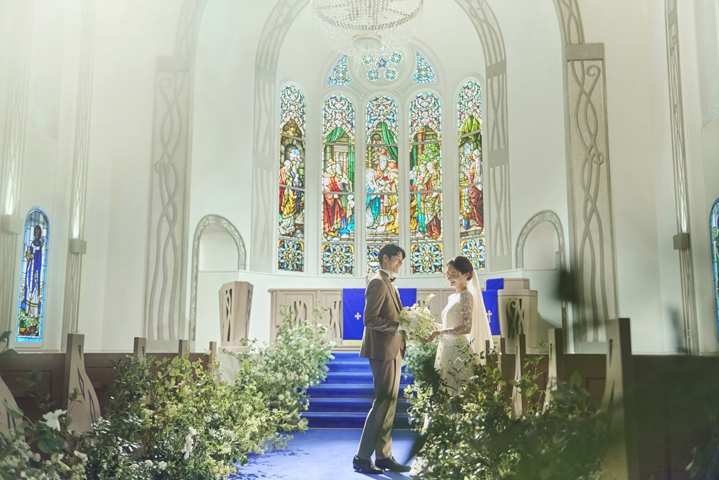 アニヴェルセル表参道でのWeddingの様子（写真：AOKI-HD）