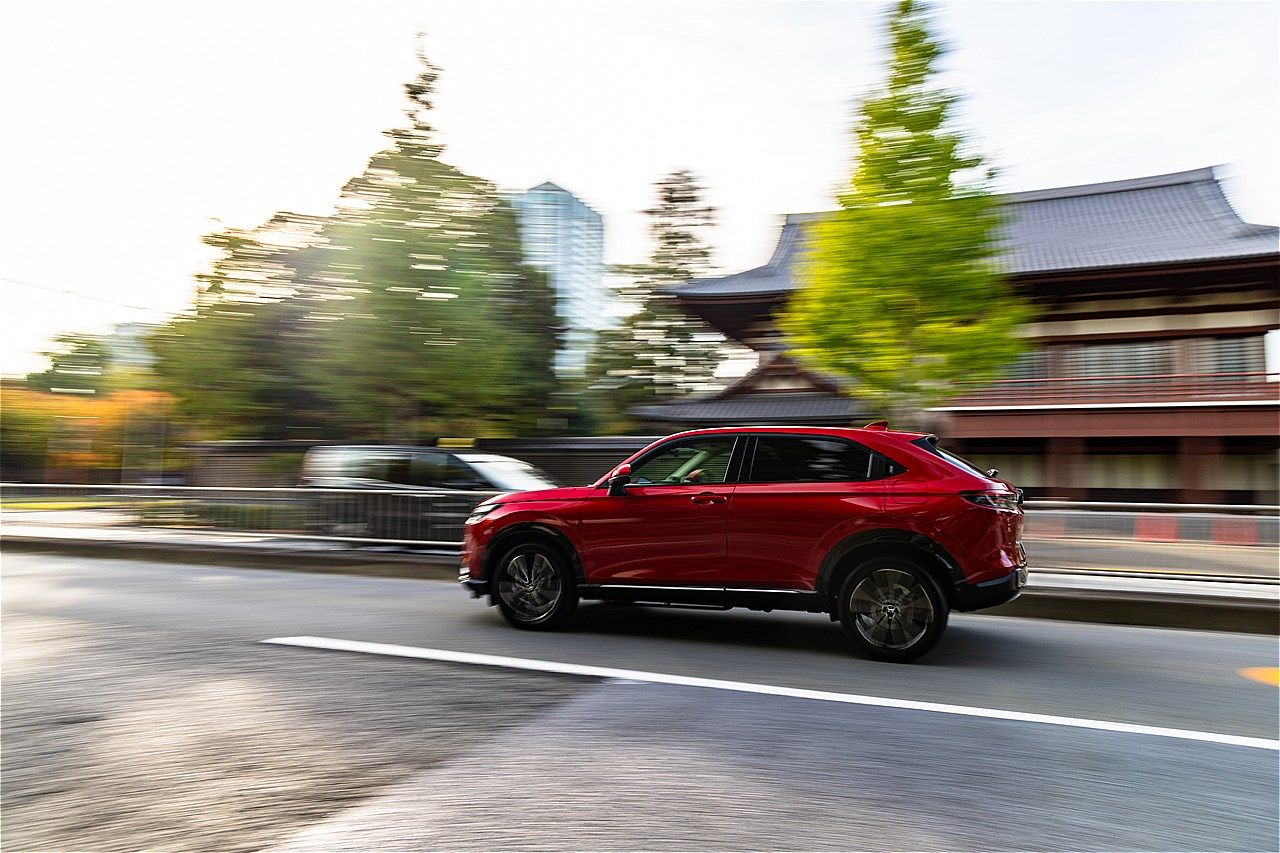 ホンダ「ヴェゼル e:HEV Z」（写真：三木 宏章）