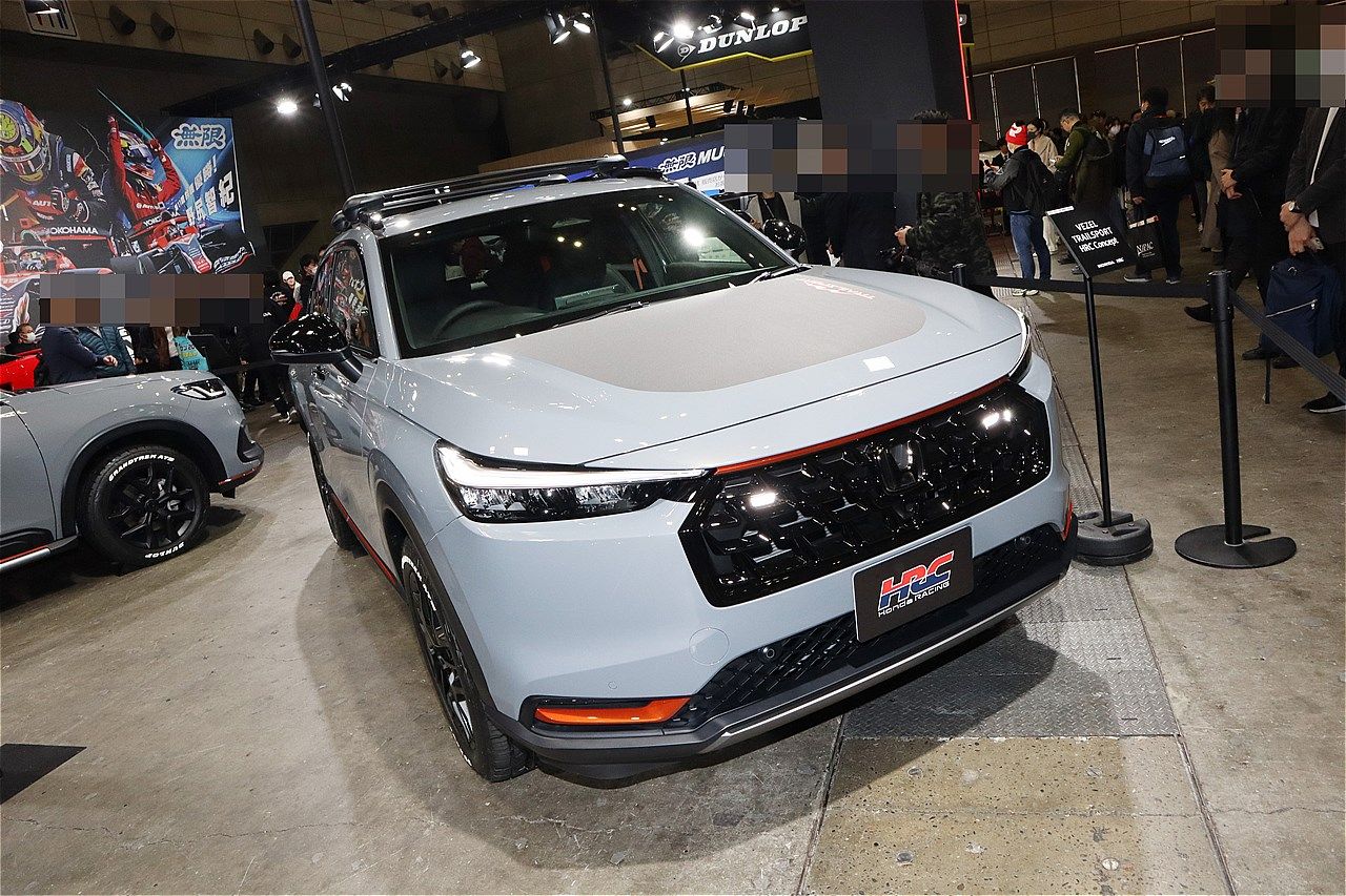 ホンダ「WR-VトレイルスポーツHRCコンセプト」（写真：筆者撮影）