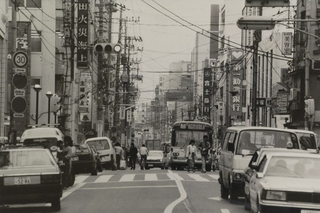 埼玉県浦和市中心街（写真：1987年09月28日、高橋孫一郎撮影）
