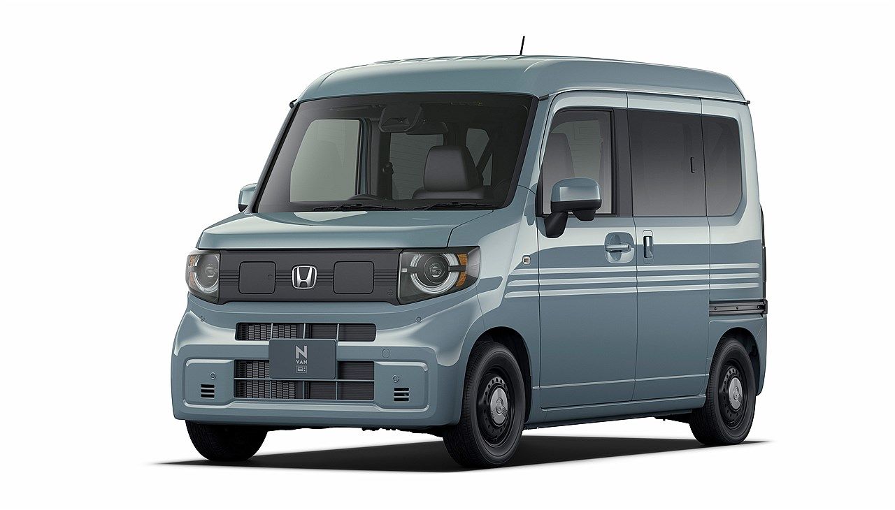 ホンダ「N-VAN e:」のディテール（写真：本田技研工業）