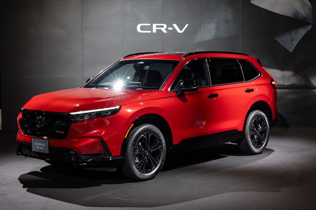 ホンダ新型「CR-V e:HEV」（写真：三木 宏章）