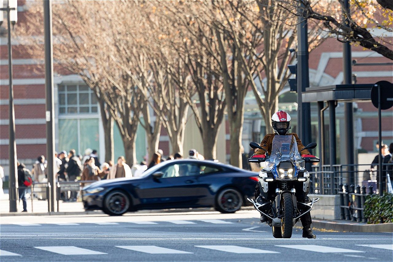 BMWモトラッドのGSシリーズの最新作「R1300GSアドベンチャー」（写真：三木宏章）