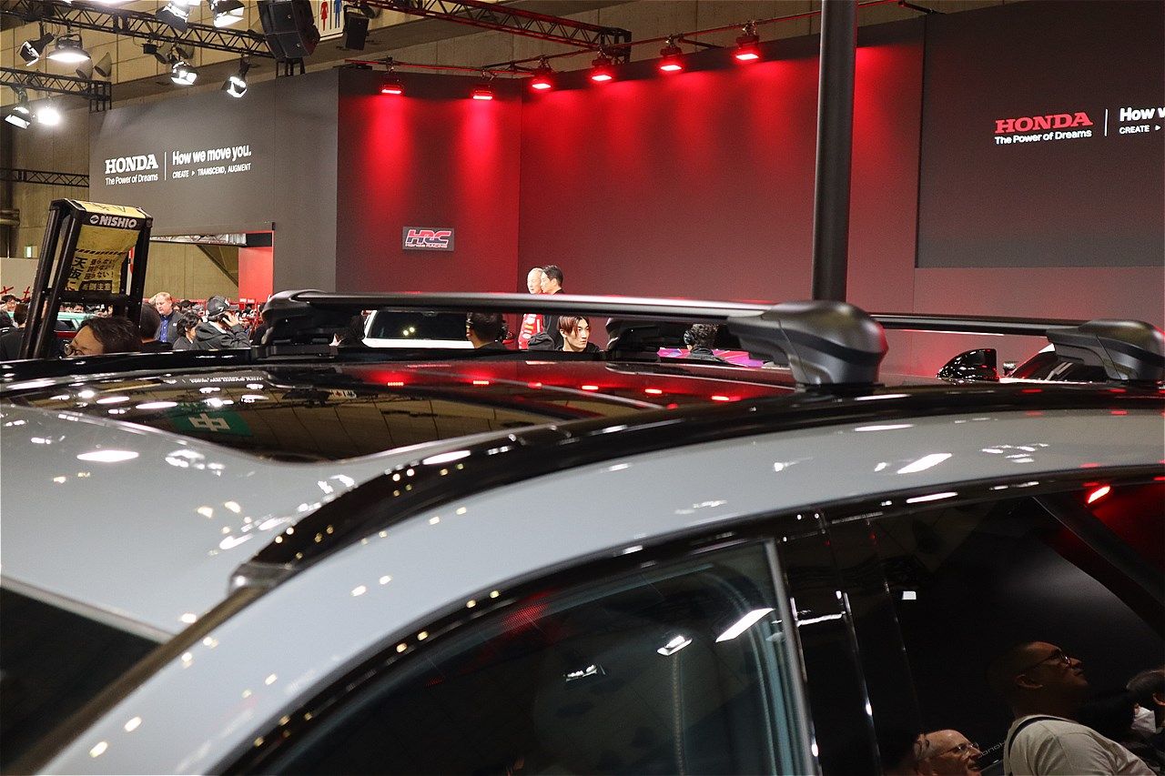 ホンダ「CR-VトレイルスポーツHRCコンセプト」（写真：筆者撮影）