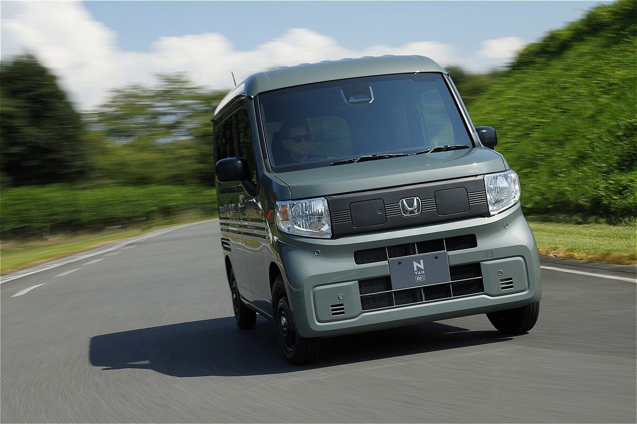 ホンダ「N-VAN e:」のディテールなど（写真：本田技研工業）