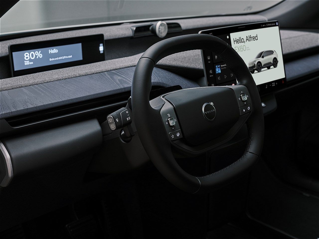 EX60と同時に発表されたボルボ「EX60クロスカントリー」（写真：ボルボ・カー・ジャパン）