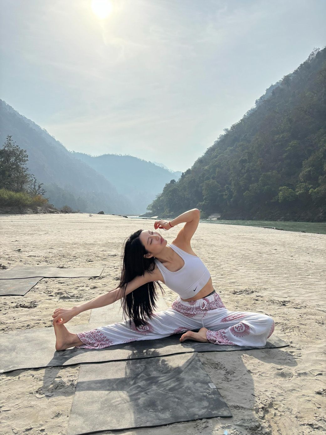 ヨガと出会い、魅せられることとなった（写真：本人提供）