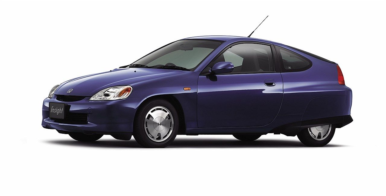 ホンダ初代「インサイト」（写真：本田技研工業）