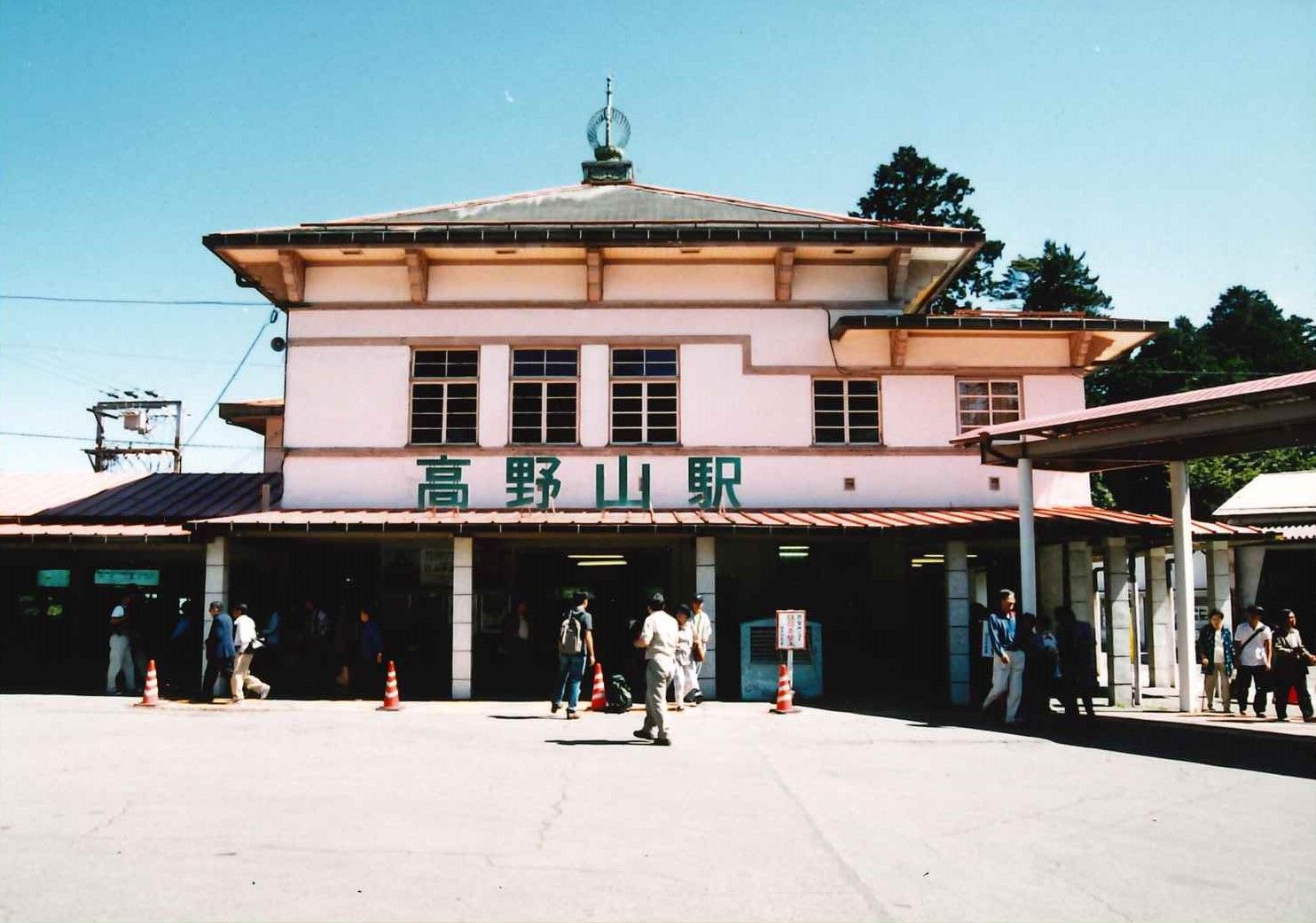 かつての高野山駅（写真：南海電鉄）