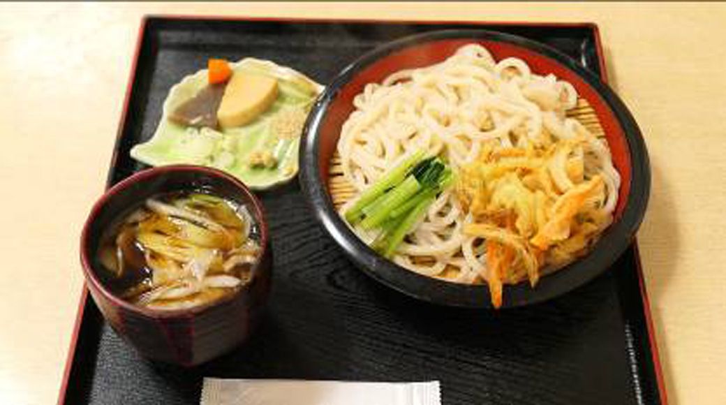 武蔵村山市の「かてうどん」（筆者撮影）