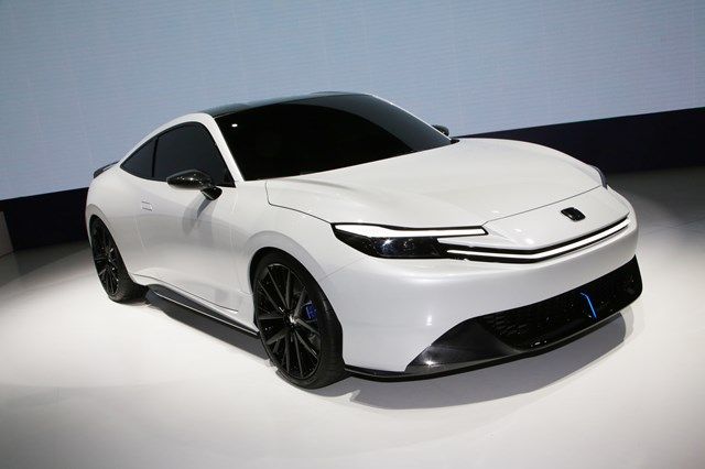 本田技研工業の「PRELUDE Concept」（筆者撮影）