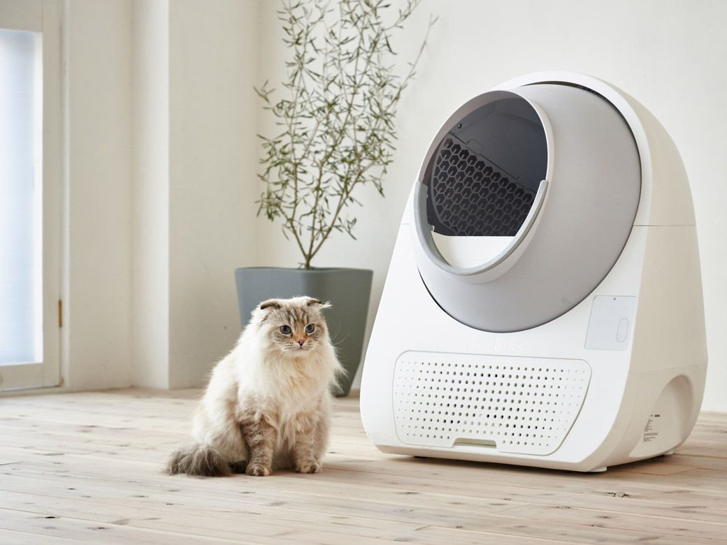 全自動猫トイレCATLINKの売れ筋機種PRO-X（写真：オーエフティー）