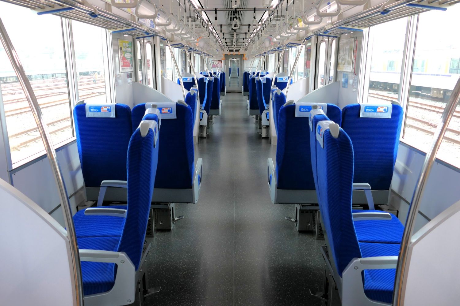 東武鉄道　50090型　車内　座席転換