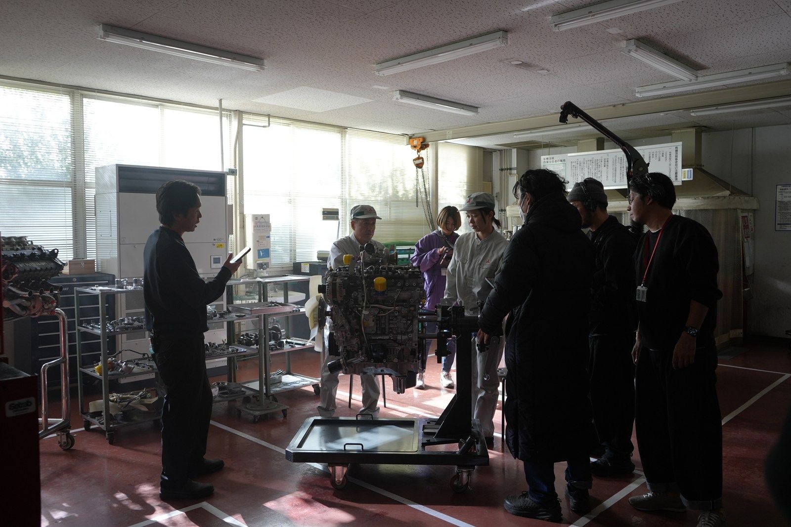 「冒険する人が好きだ」のメイキング（写真：三菱自動車工業）