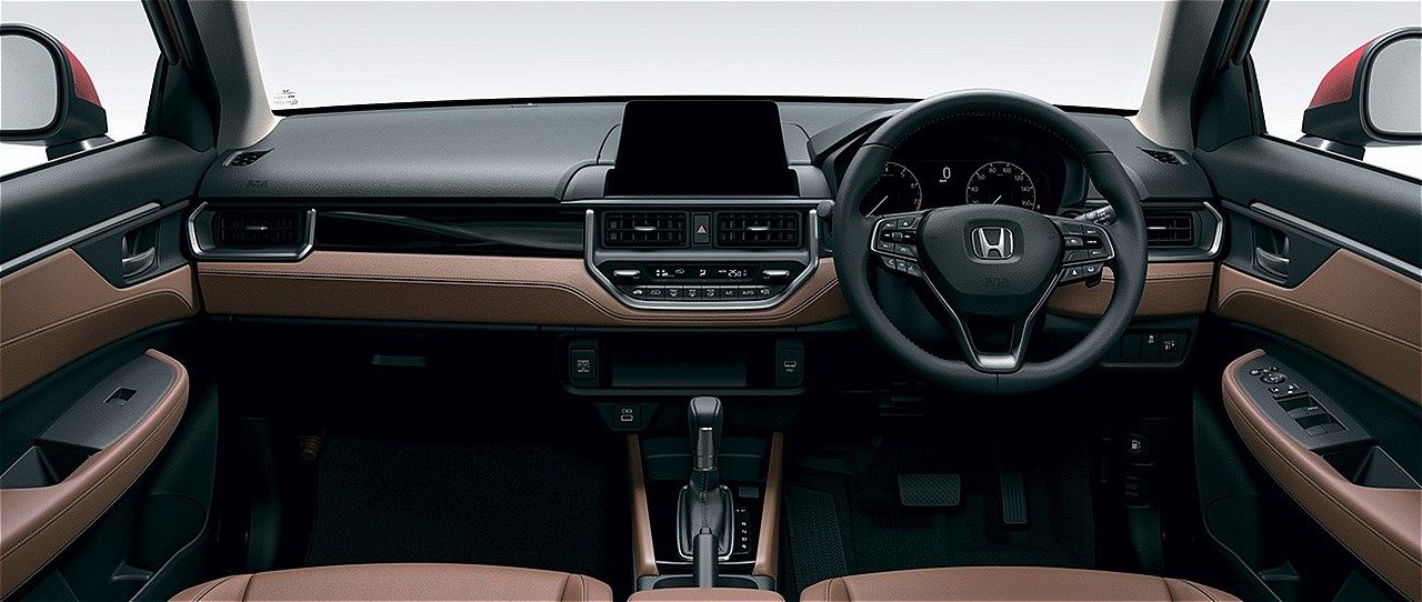 一部改良モデルのホンダ「WR-V」および特別仕様車ブラックスタイル（写真：本田技研工業）