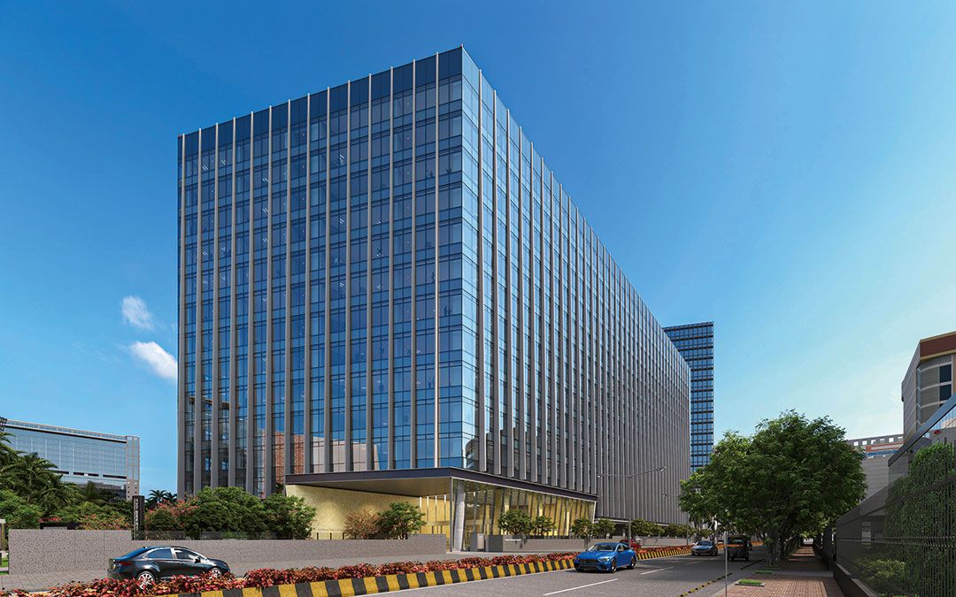 ムンバイ、BKC地区1号物件の完成イメージ図