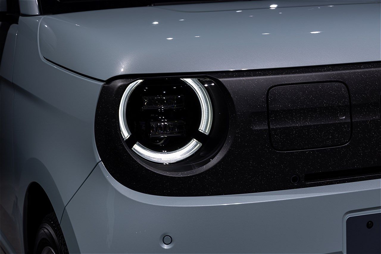 ホンダの新型軽自動車EV「N-ONE e:」（写真：三木 宏章）