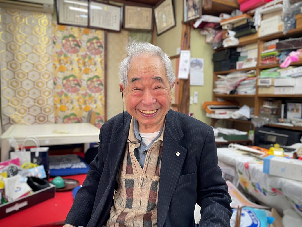 きた浦のご主人 北浦久治さん（筆者撮影）