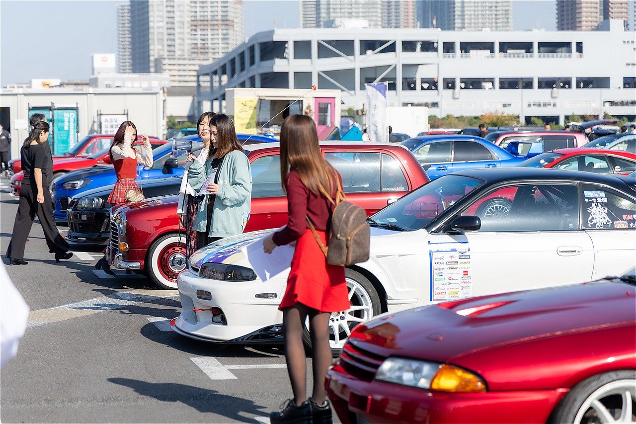 「GIRLS CAR COLLECTION × Japan Mobility Show 2025」の様子（写真：三木 宏章）