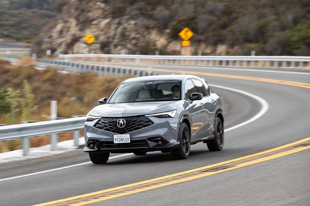 ホンダがアメリカで販売するアキュラブランドのコンパクトSUV「ADX」（写真：平野 陽）