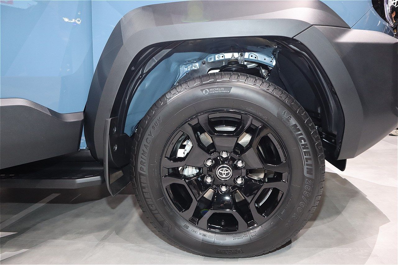 ジャパンモビリティショー2025に展示されていたトヨタ「ランドクルーザーFJ」（筆者撮影）