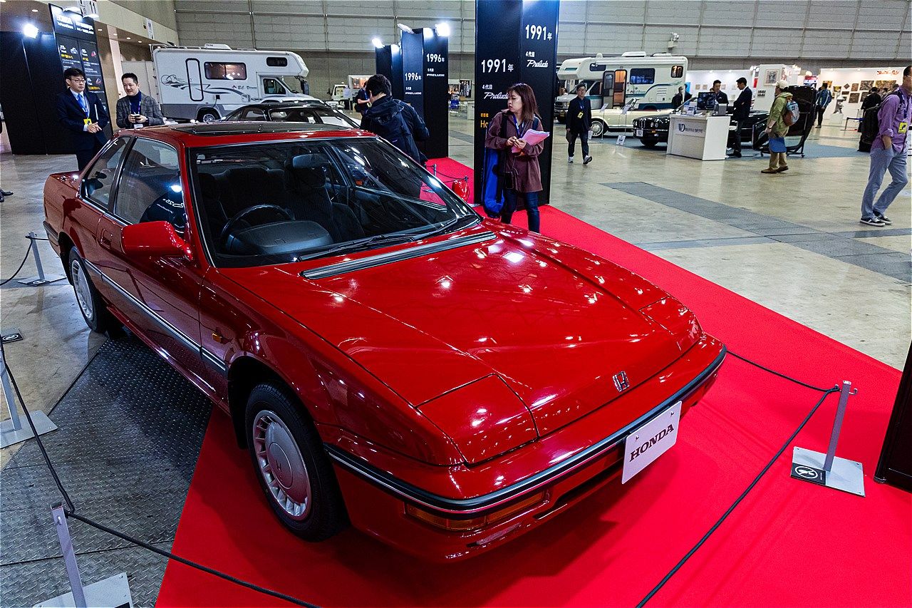 ホンダの展示内容（筆者撮影）
