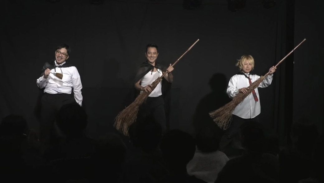 世界的パフォーマーGABEZ（左:hitoshi、右:MASA）に負けじとパフォーマーするベンビー（写真：ベンビー提供）