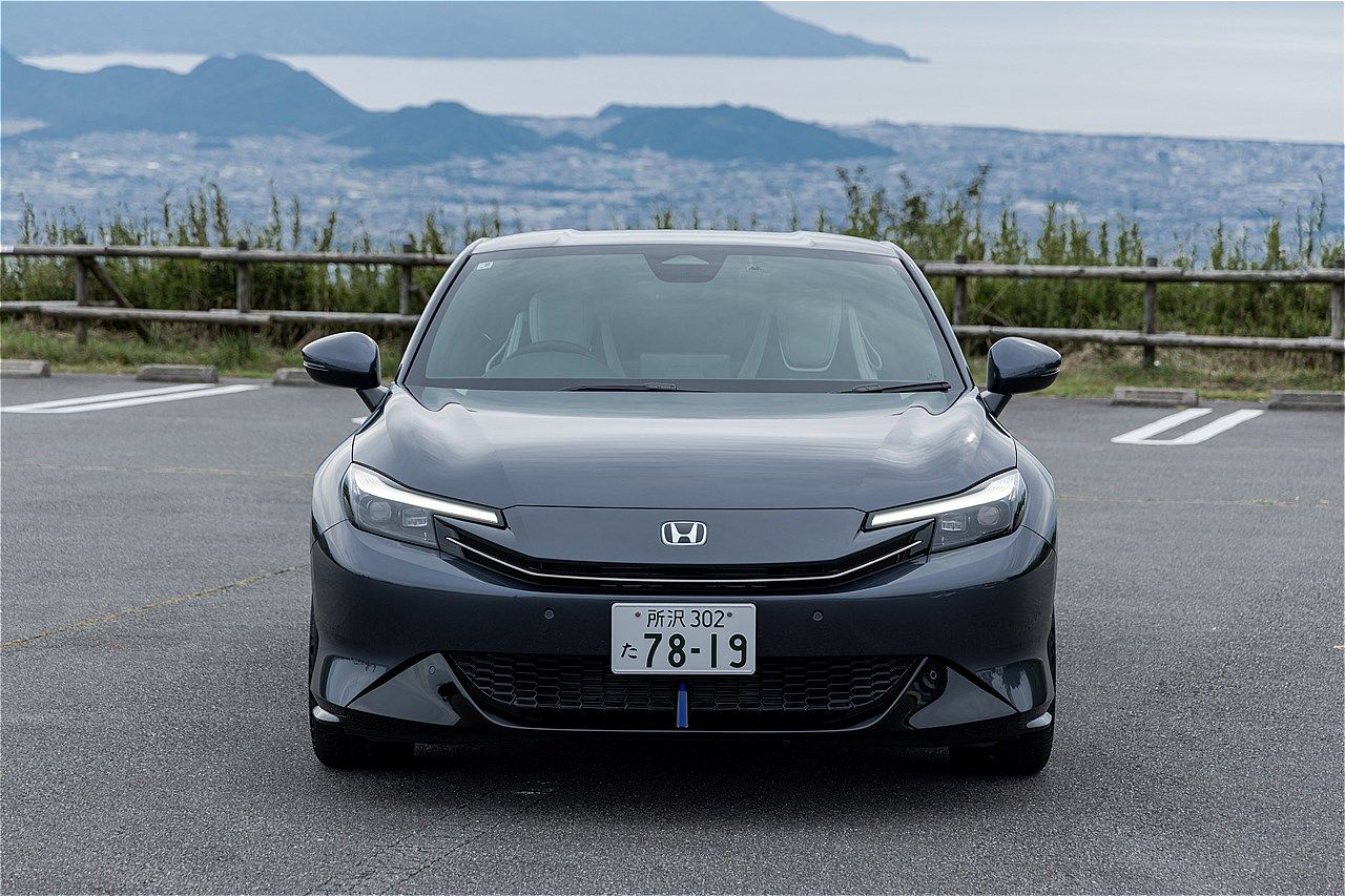 ホンダの新型「プレリュード」（写真：三木 宏章）
