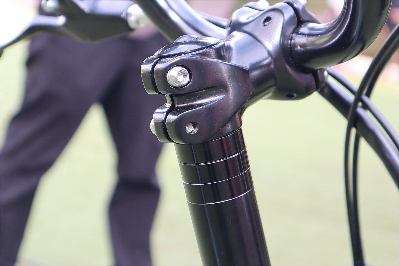 ヤマハの新型電動アシスト自転車「PAS CRAIG ALLEY（パス クレイグ アリー）」(写真：筆者撮影）