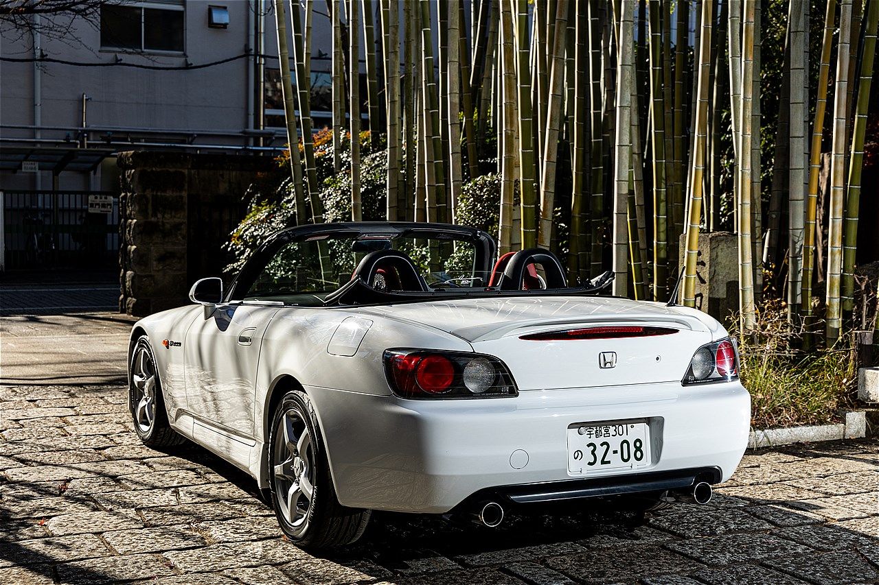 ホンダアクセスが所有しているモデューロ仕様のホンダ「S2000」（筆者撮影）