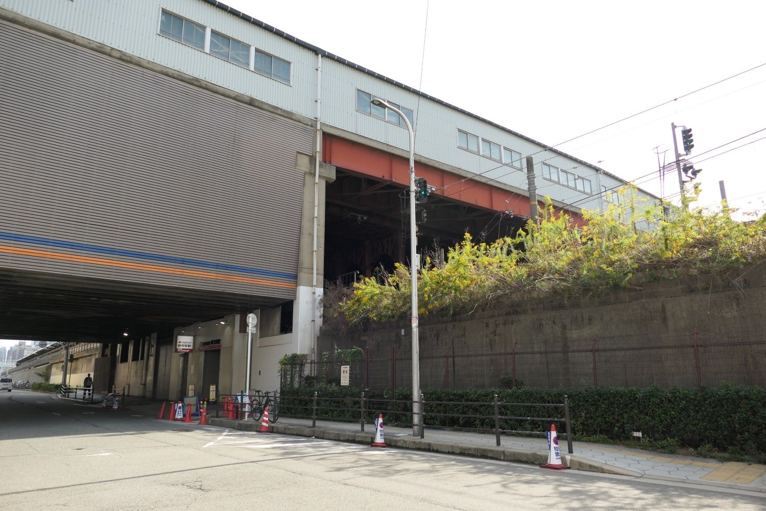 南海新今宮駅の外観