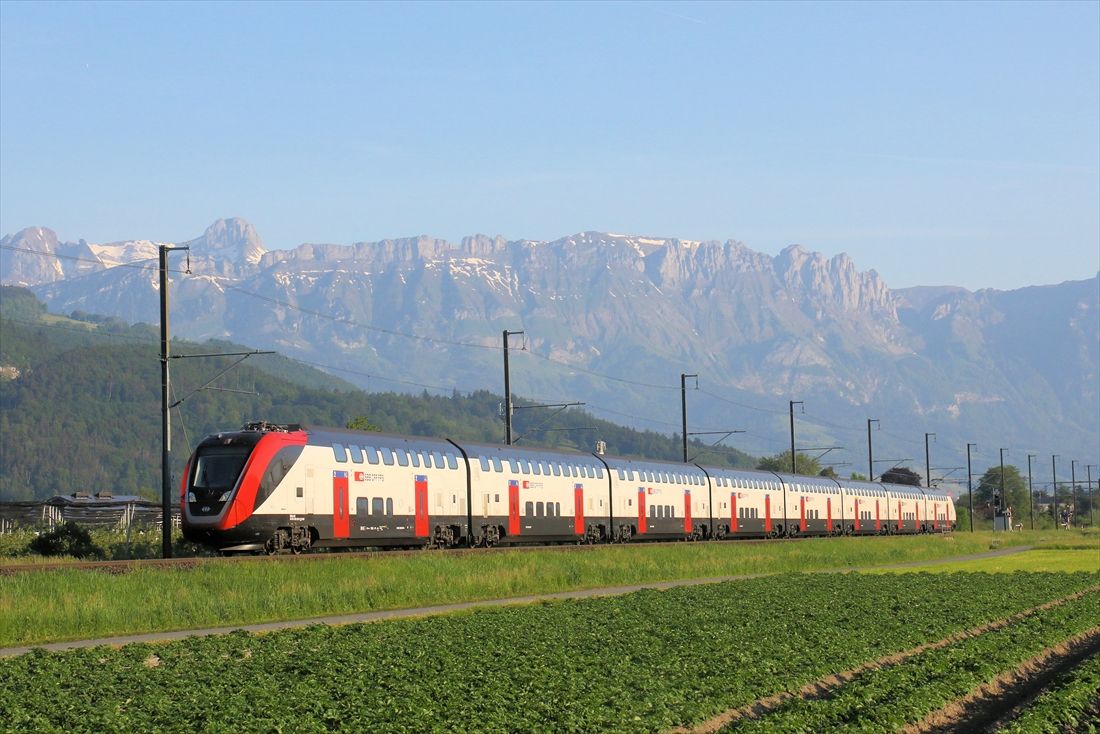 スイス鉄道は高い運賃を除けば高い満足度が得られる（撮影：橋爪智之）