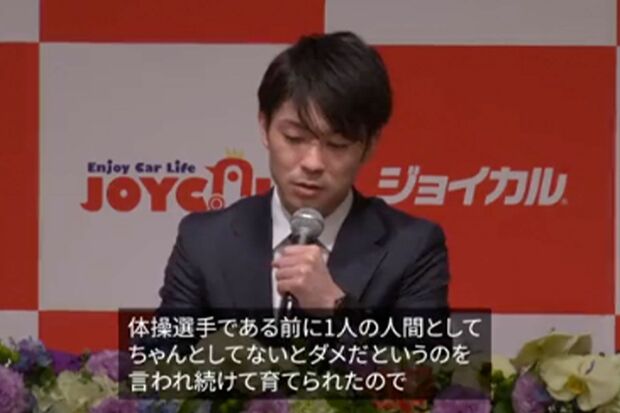 引退会見で胸の内を語る内村航平②（IOC日本語公式Twitterより）