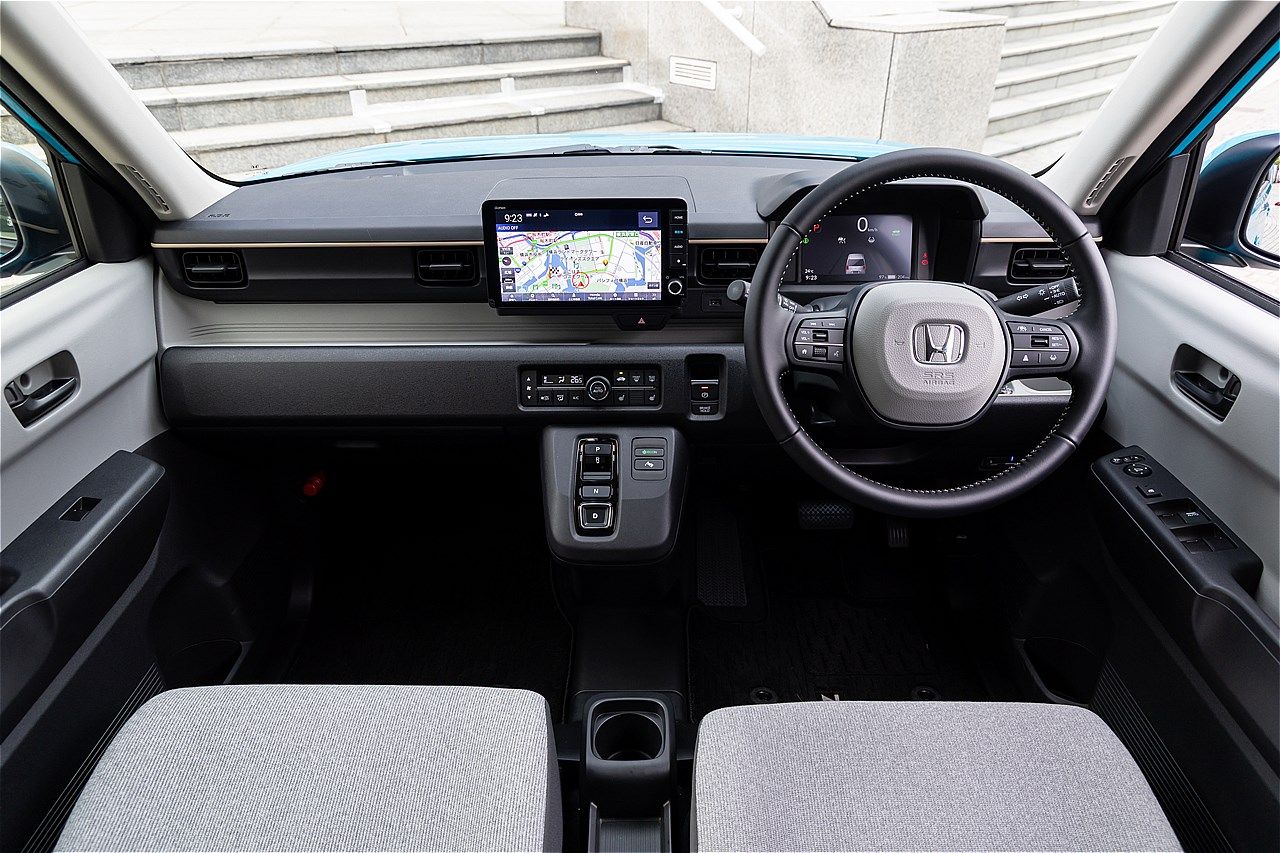 ホンダの軽乗用車クラスBEV「N-ONE e:」（写真：三木 宏章）