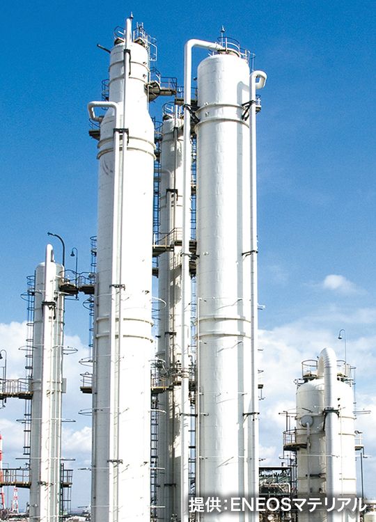 ENEOSマテリアルの化学プラント