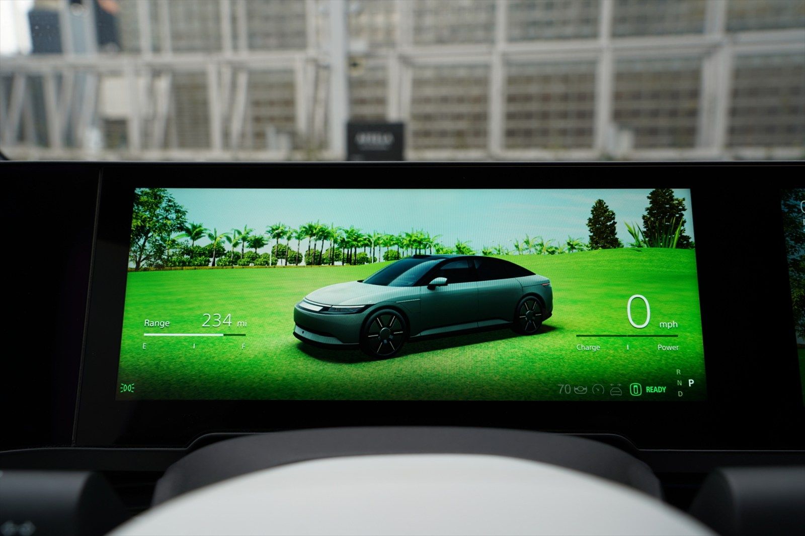 ソニー・ホンダモビリティ「AFEELA 1」（写真：森口将之）