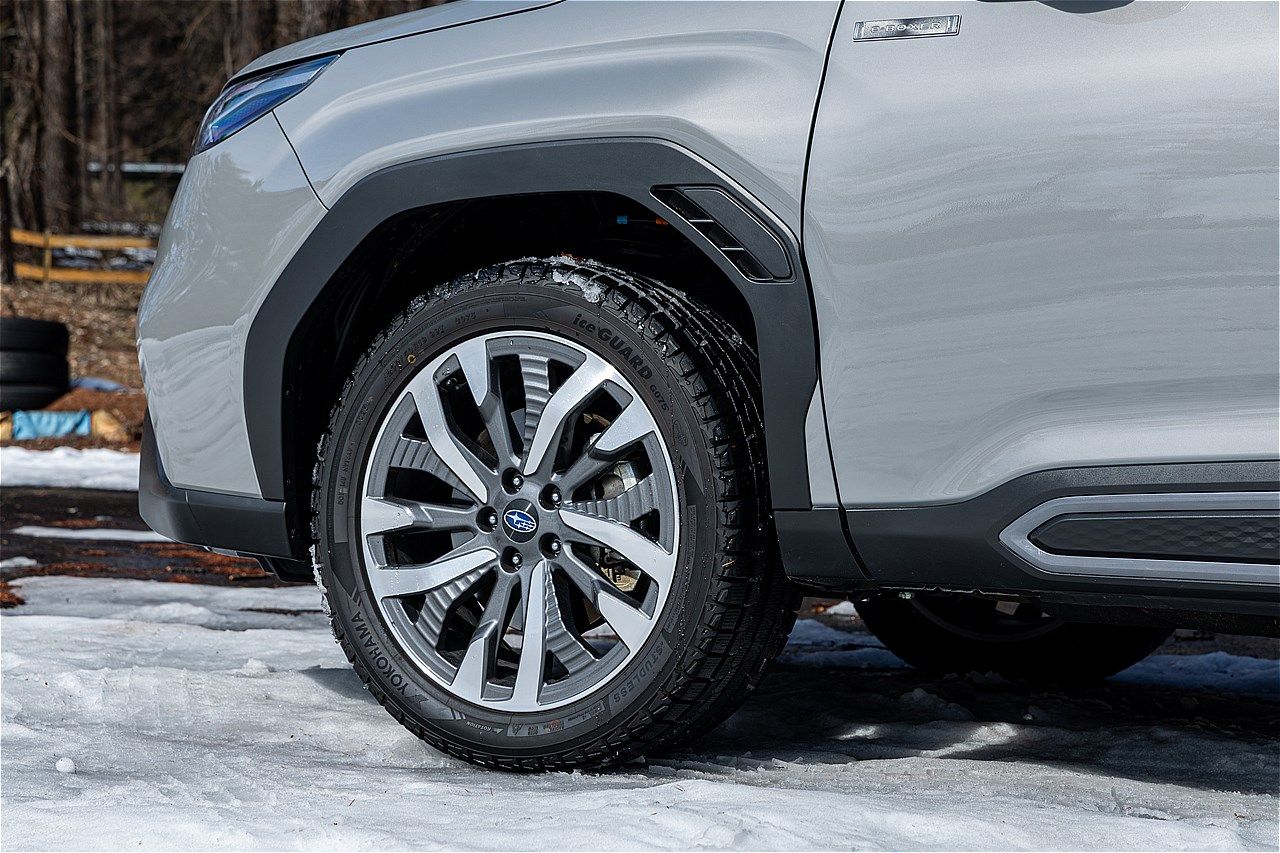 スバル「フォレスター」雪上試乗会の様子（写真：三木 宏章）